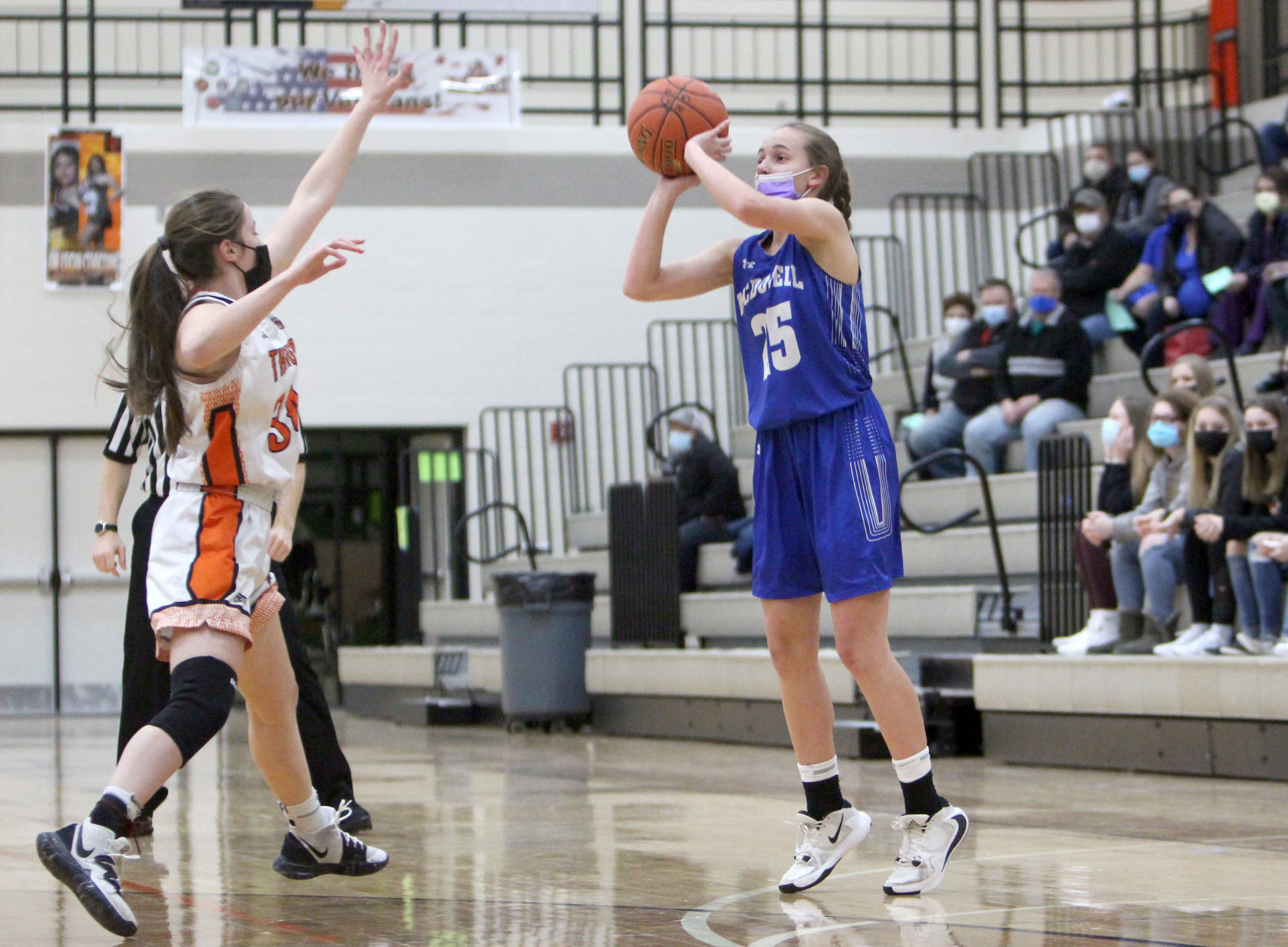 McDonell at Osseo-Fairchild girls basketball 1-11-21